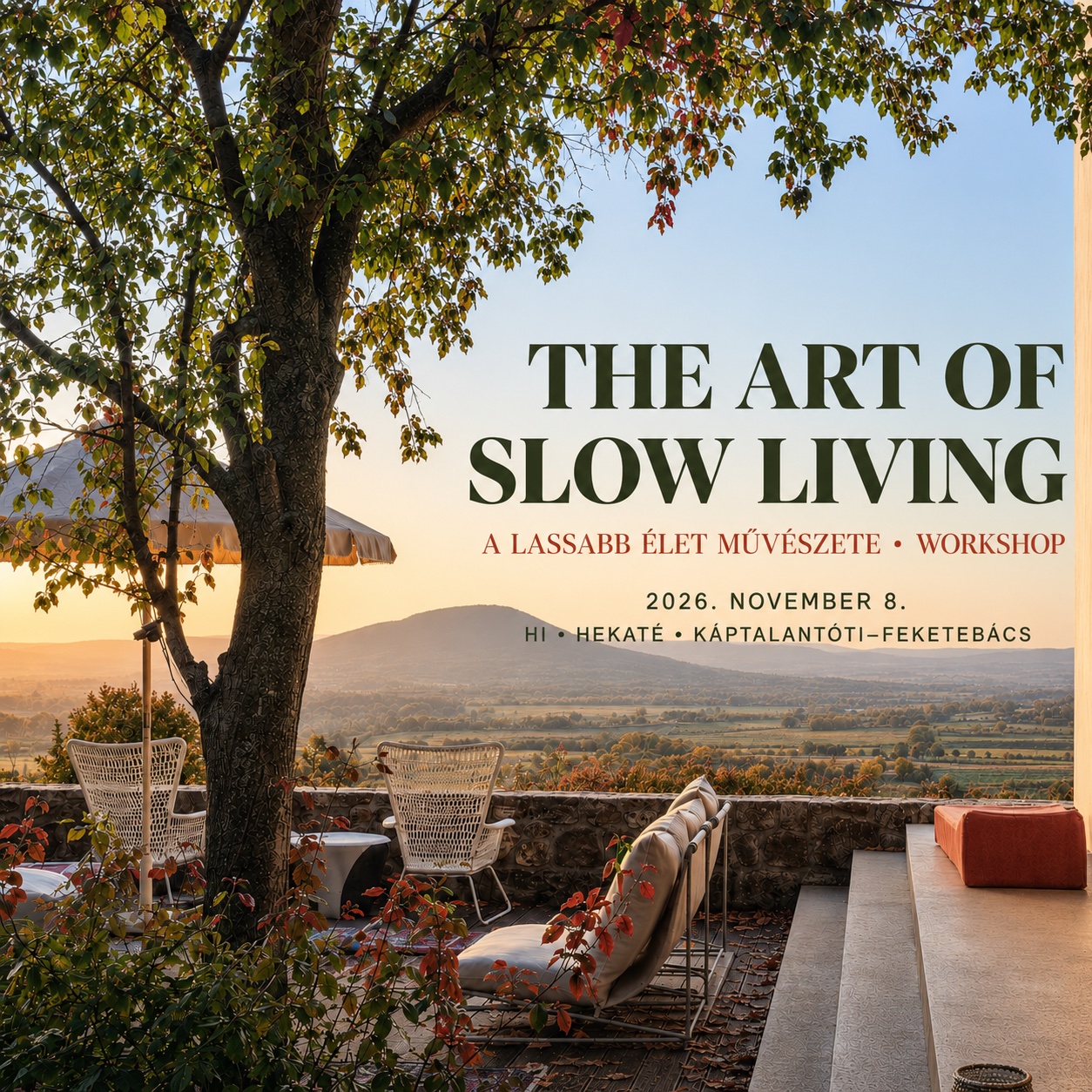 The Art of Slow Living Workshop | Hi • Hekaté